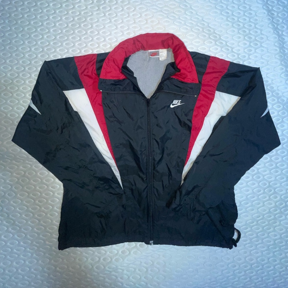 Nike Vintage Windbreaker Jacket TWA Vented w/ Hood Men's Medium